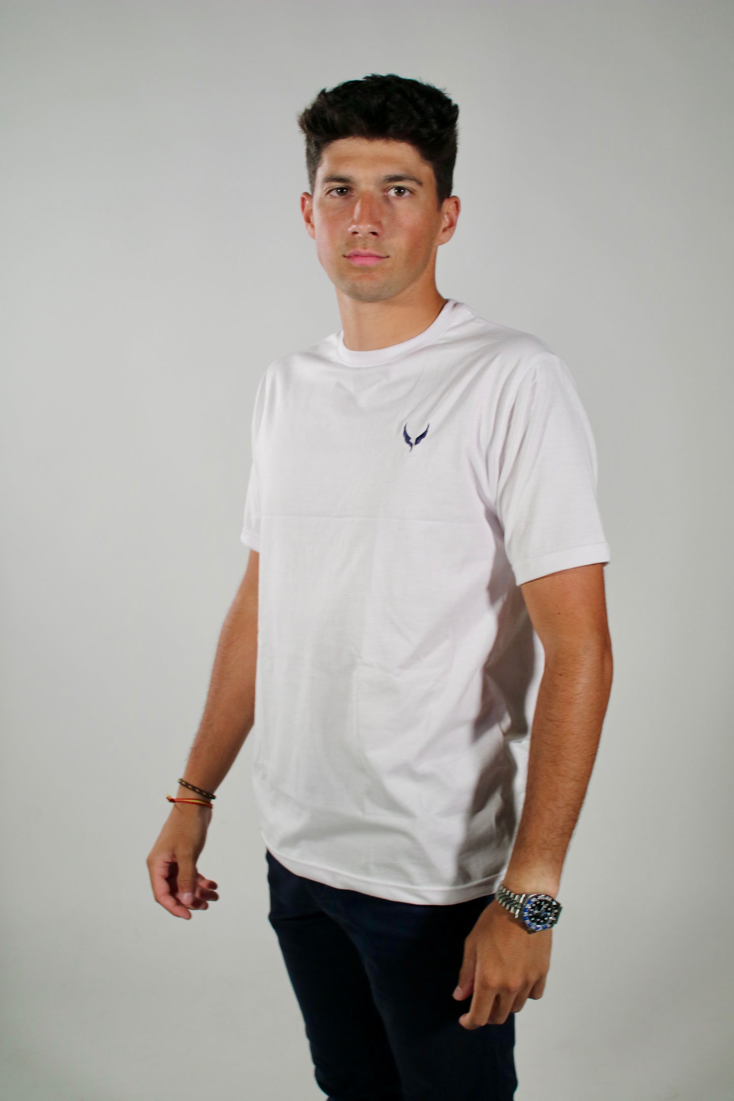 White basic T-shirt