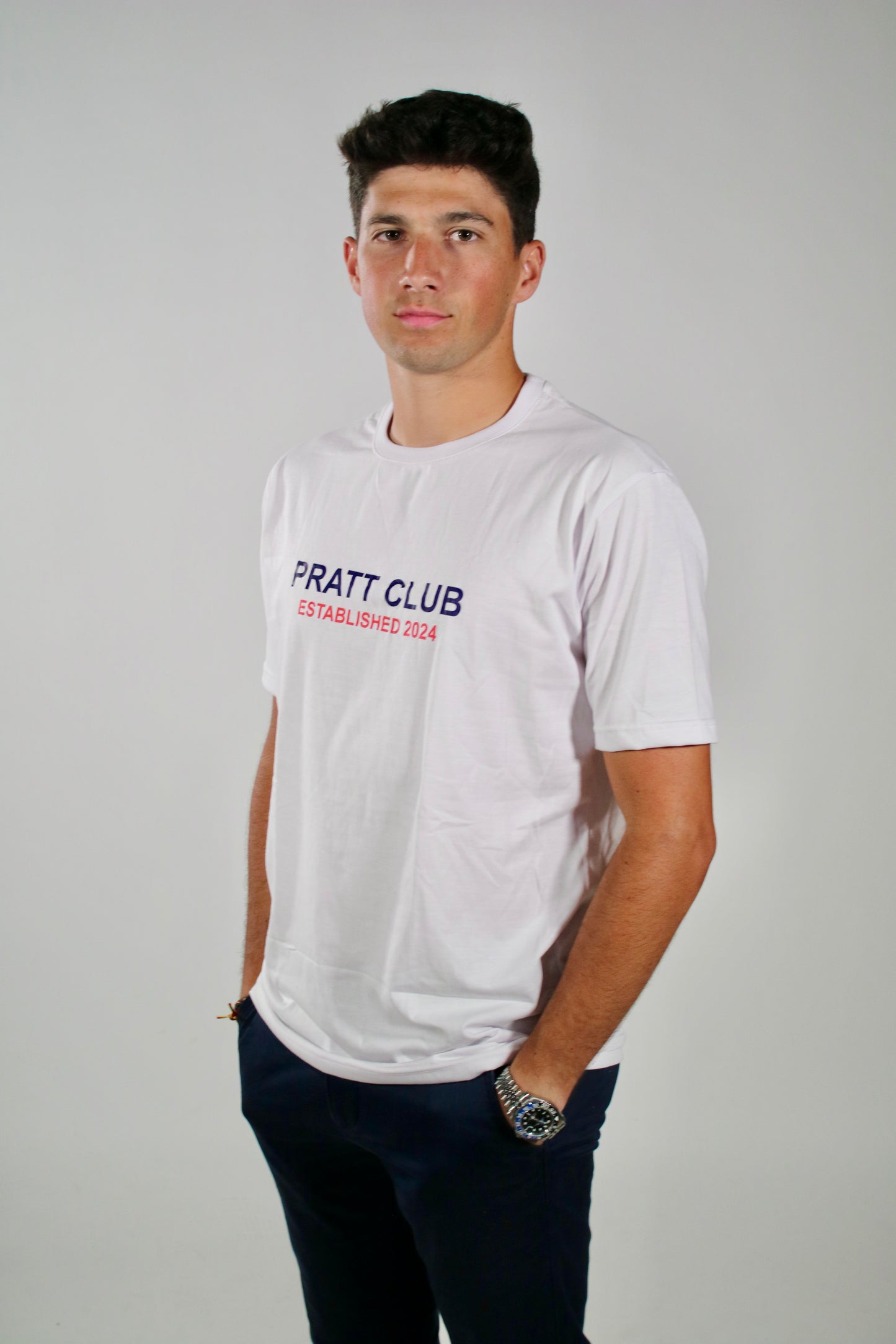 Pratt Club White T-shirt