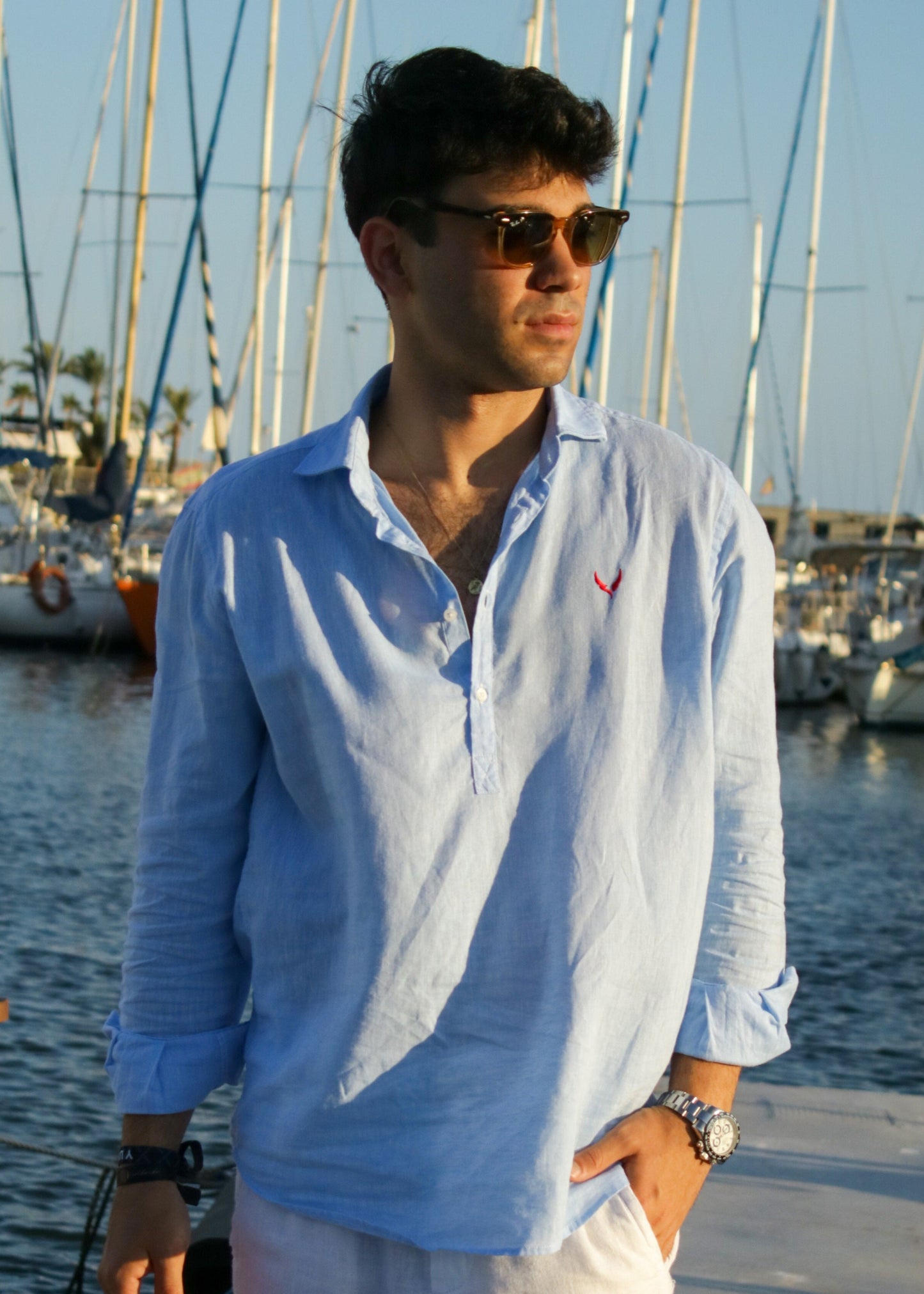 Linen Polo Shirt